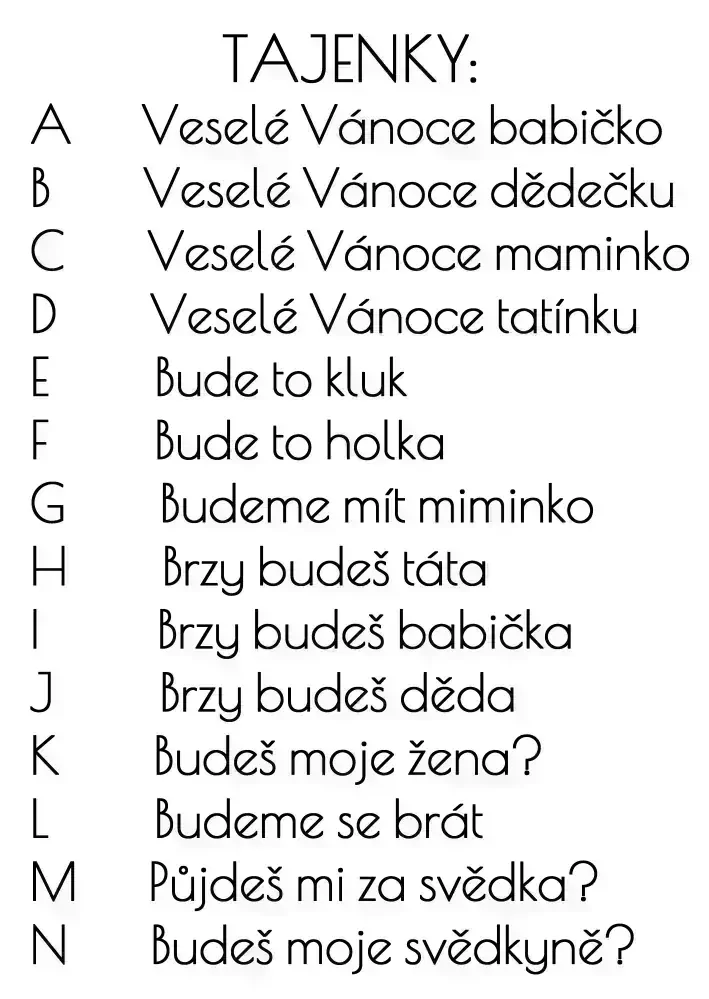 Předsvatební osmisměrka 